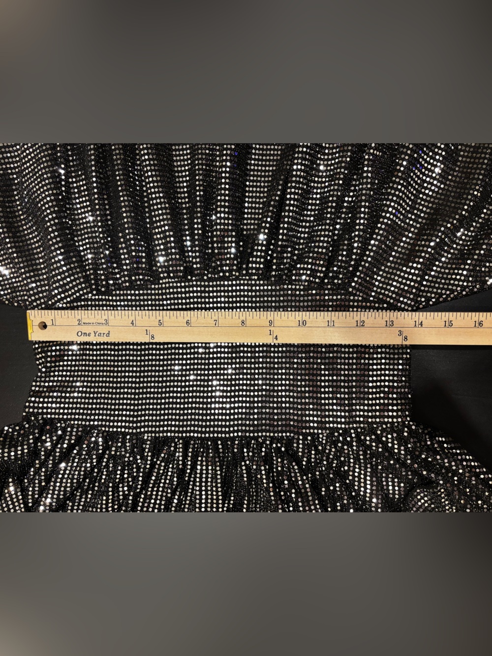 NWT Batsheva Goldie Dress in Silver Sequin Designer Luxury Celeb Style - Picture 14 of 16